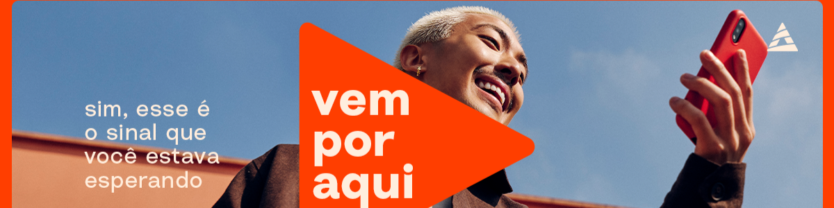 sim, esse é o sinal que você estava esperando — vem por aqui